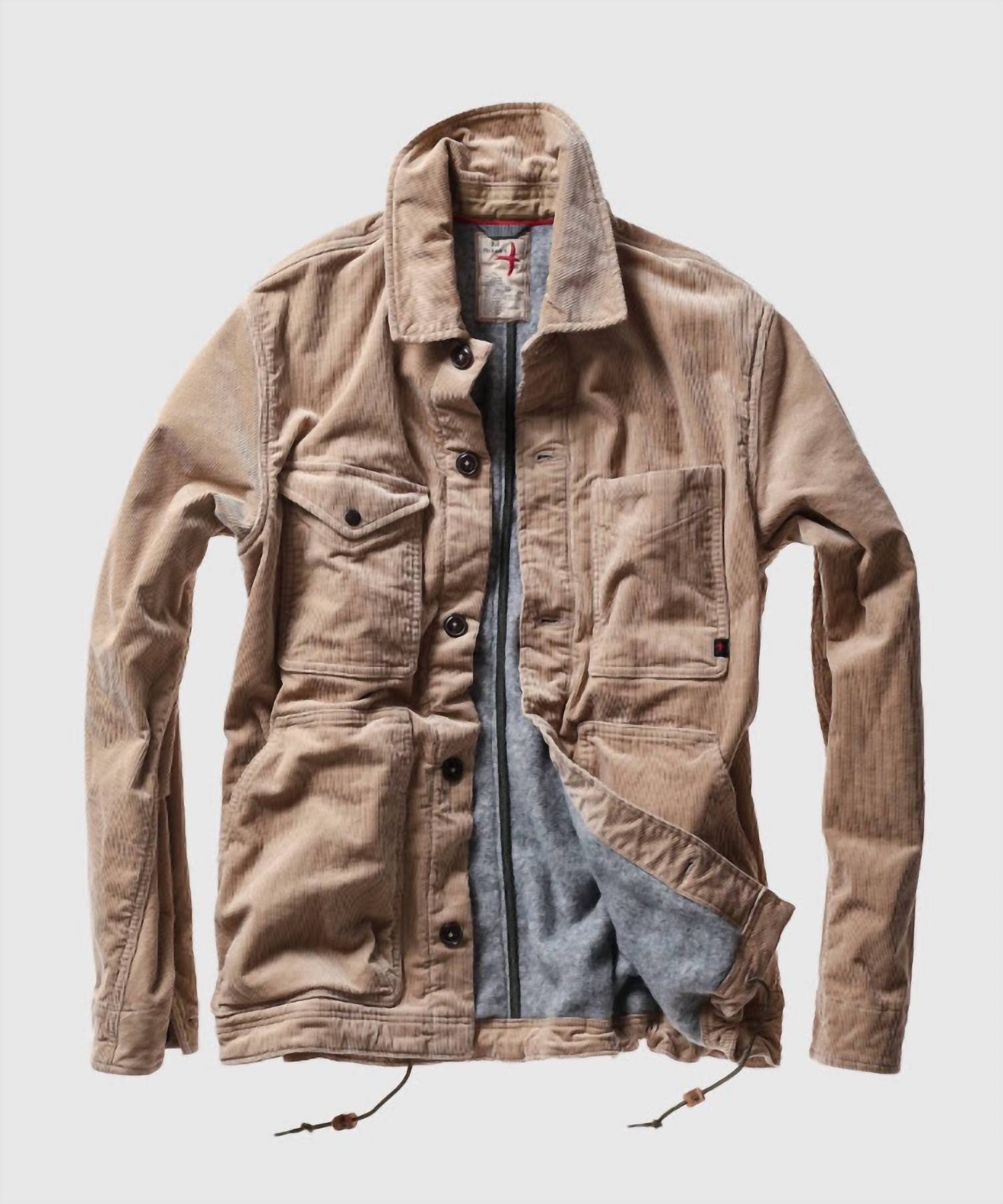 Relwen - Men's Pile Lined Chore Coat