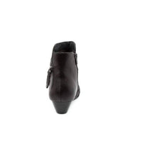 Ziera Women's Camryn Boots in black leather - women's shoe - view 4