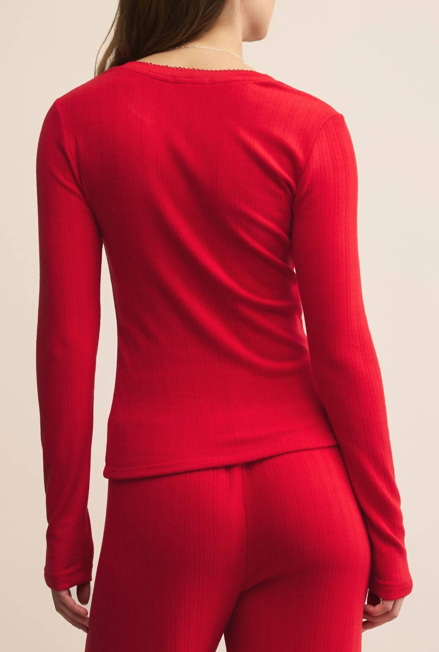 Z Supply - Holly Pointelle Top