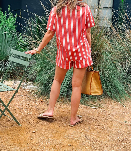 Elan - Taylor Stripe Short