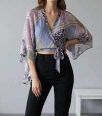 Saints & Hearts - Printed Kimono Top