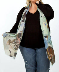 Echo - WATERCOLOR FLORAL WRAP