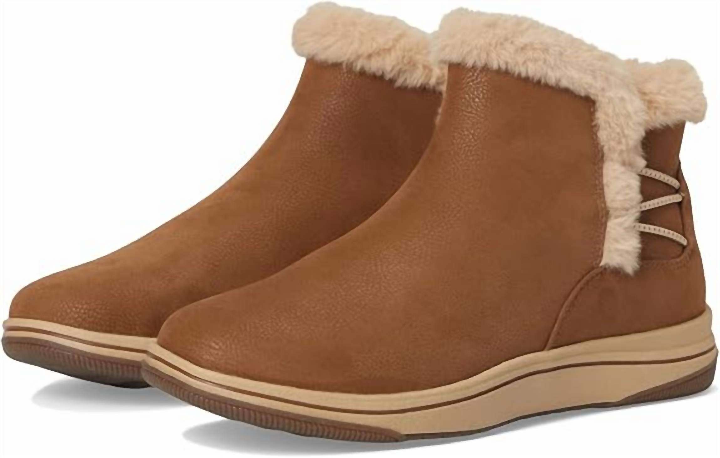 Clarks - Women's Breeze Fur Ankle Boots