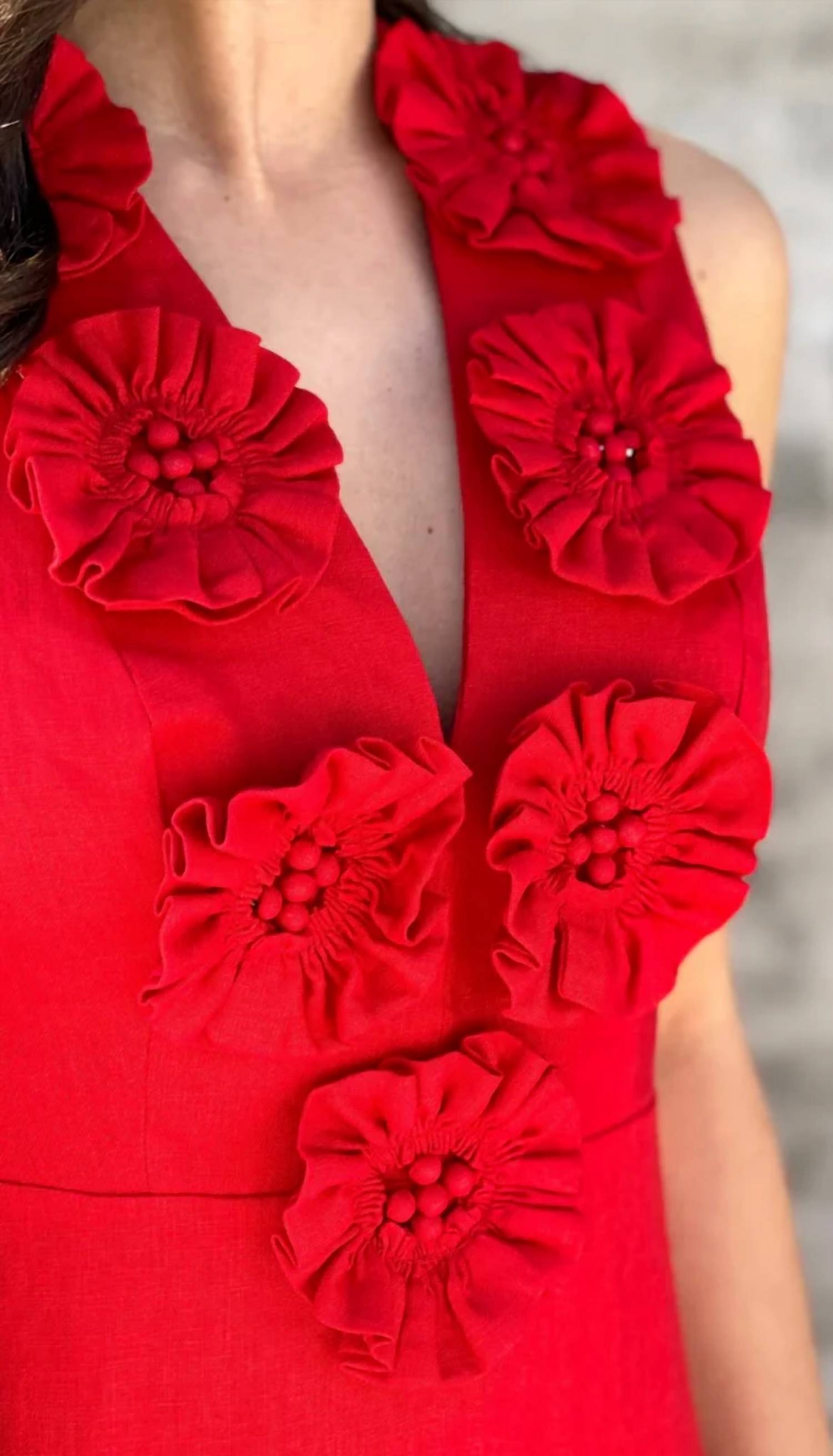 Farm Rio - Sleeveless Midi Dress
