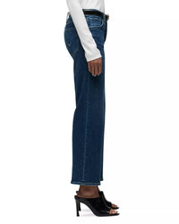 Hudson - Rosie High Rise Wide Leg Ankle Jeans