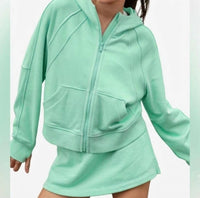 Rae Mode - Quarter Zip Hoodie Jacket