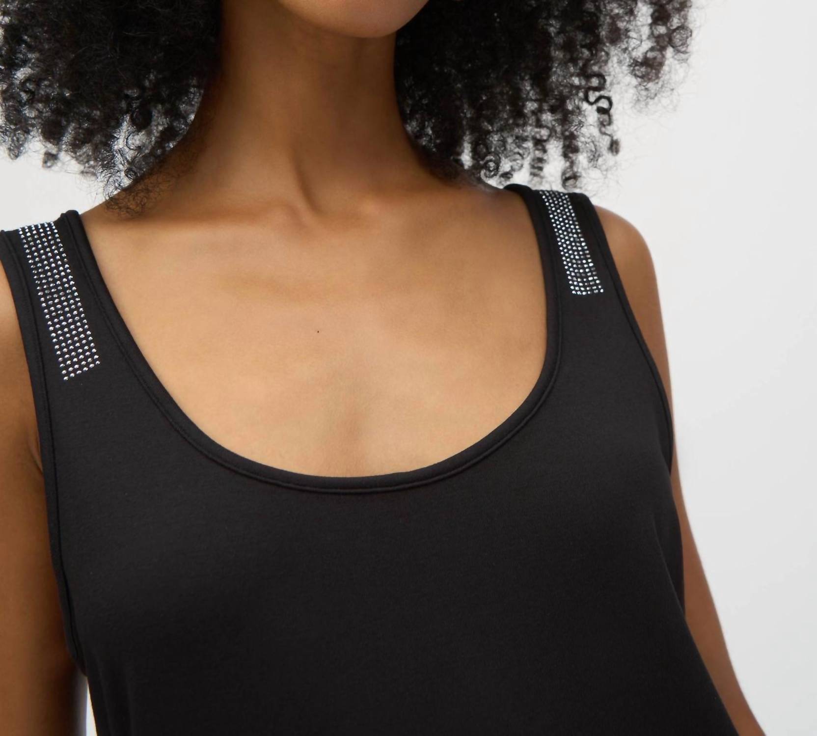 Joseph Ribkoff - Jersey Straight Fit Sleeveless Top