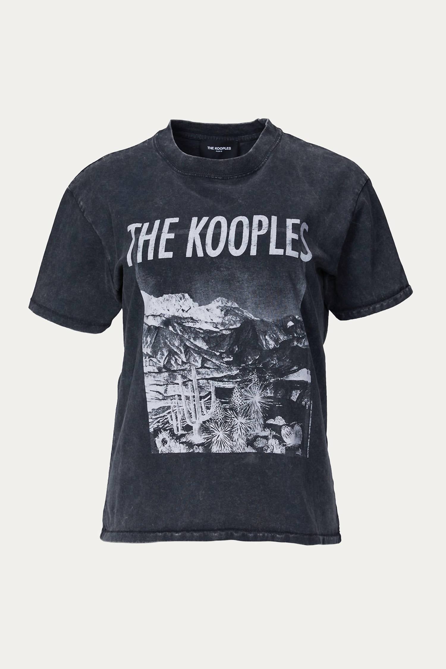 FADED BLACK T-SHIRT