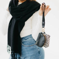 Pretty Simple - Women's Wonderlust Woven Dual Pouch Wristlet