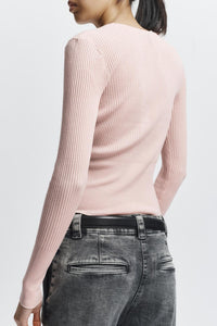Saint Art - Braylon Rib Cardigan Sweater