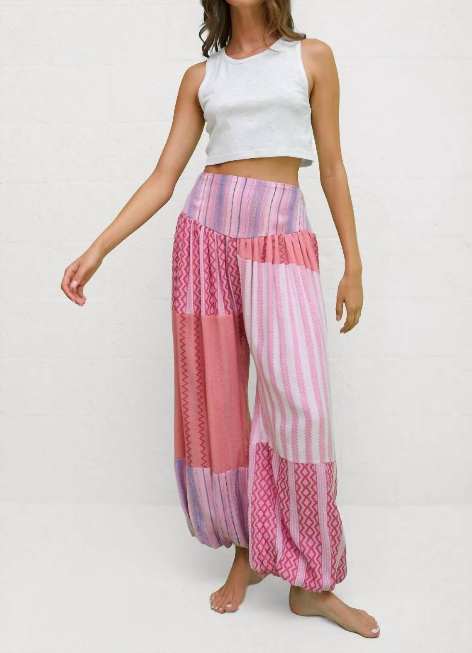 Pitusa - Patchword Aladdin Pant