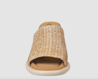 OTBT Women's Bravura Sandal in raffia - women's sandal - detail view
