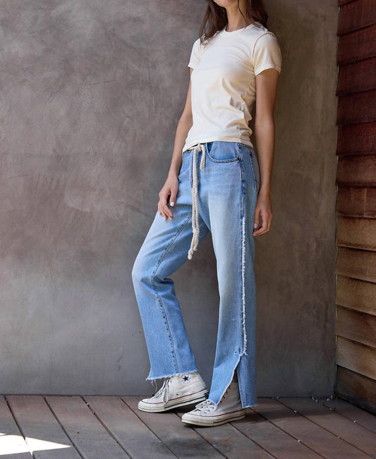 Nsf - Penny Relaxed Tie-waist Jean