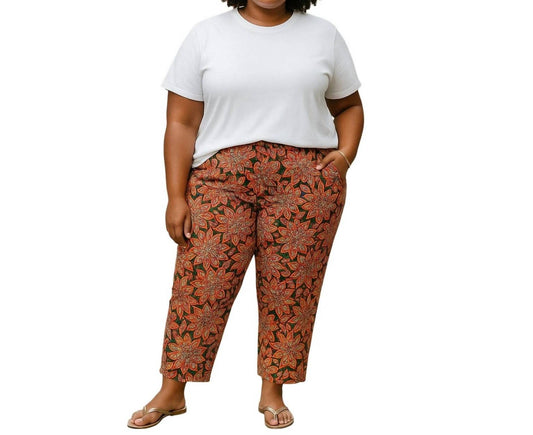 J.Crew - Pull-on Tapered Leg Floral Jamie Pant - Tall