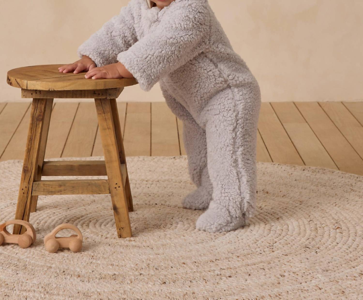 Quincy Mae - Baby's Bear Jumpsuit