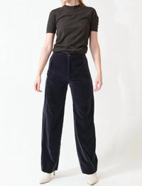soeur Celestin Trouser in anthracite grey - women's pants