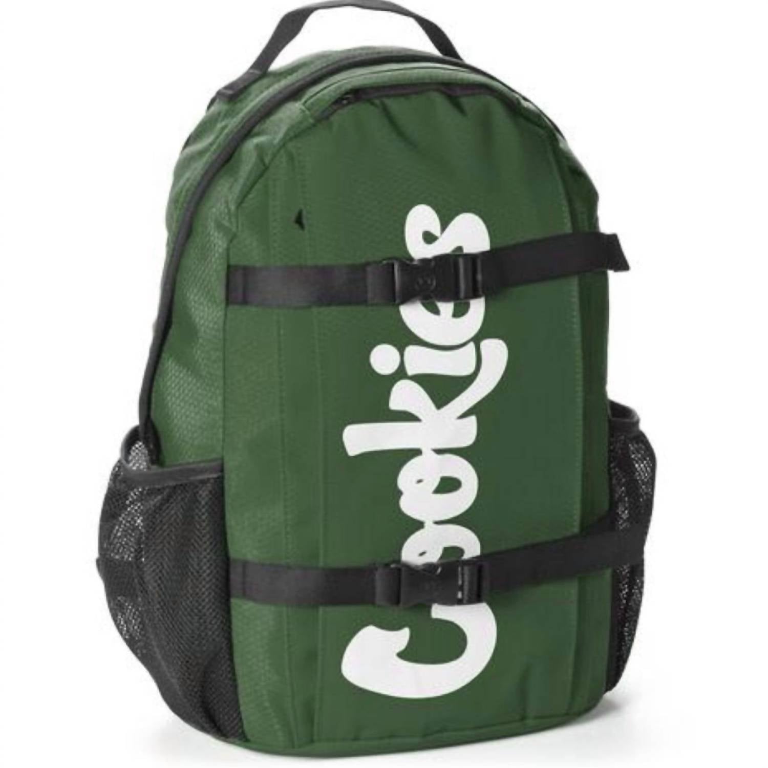 Cookies Men's Ripstop Nylon Backpack in olive - men's bag