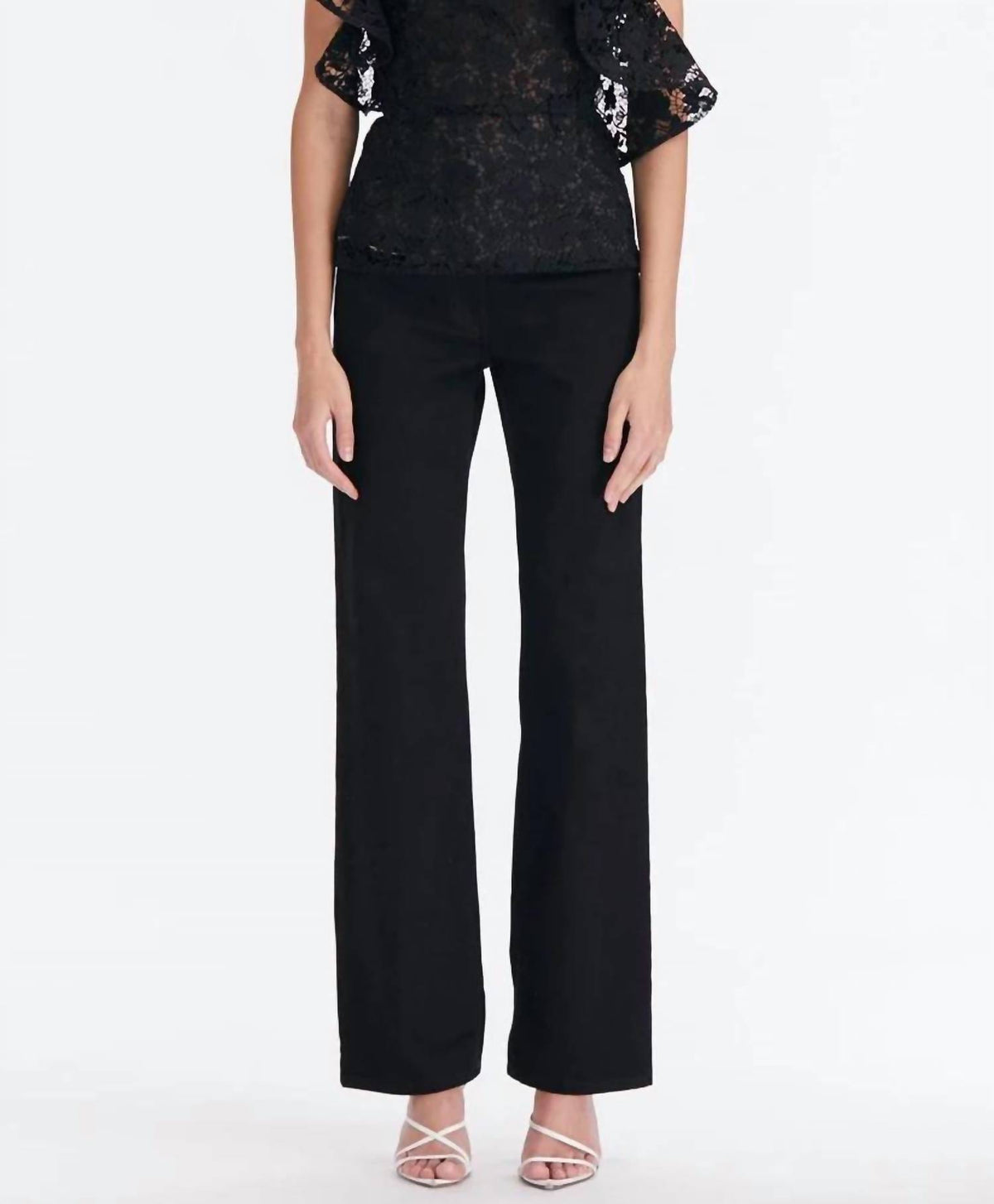 Oscar De La Renta - Halter Neck Ruffle Blouse