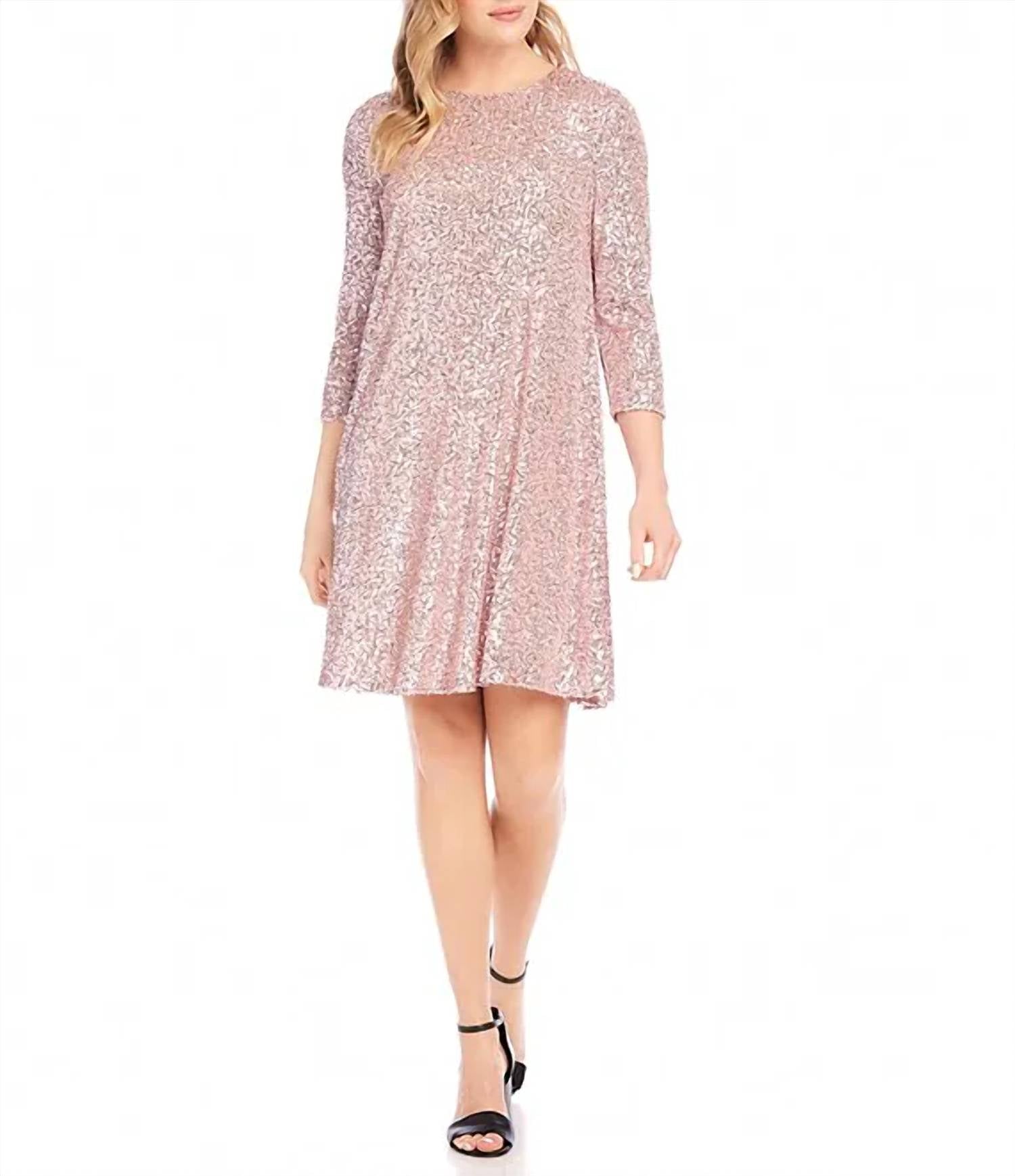Karen Kane - Sequin Swing Dress