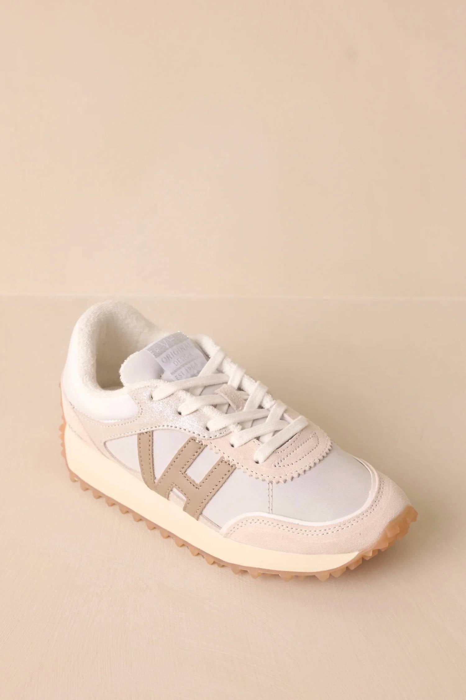 Vintage Havana Women's Cosmic 15 Shoes in white pebble taupe - women's sneaker - alternate view