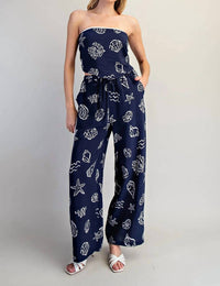 Ee:Some - The Shore 2 Piece Wide Leg Set