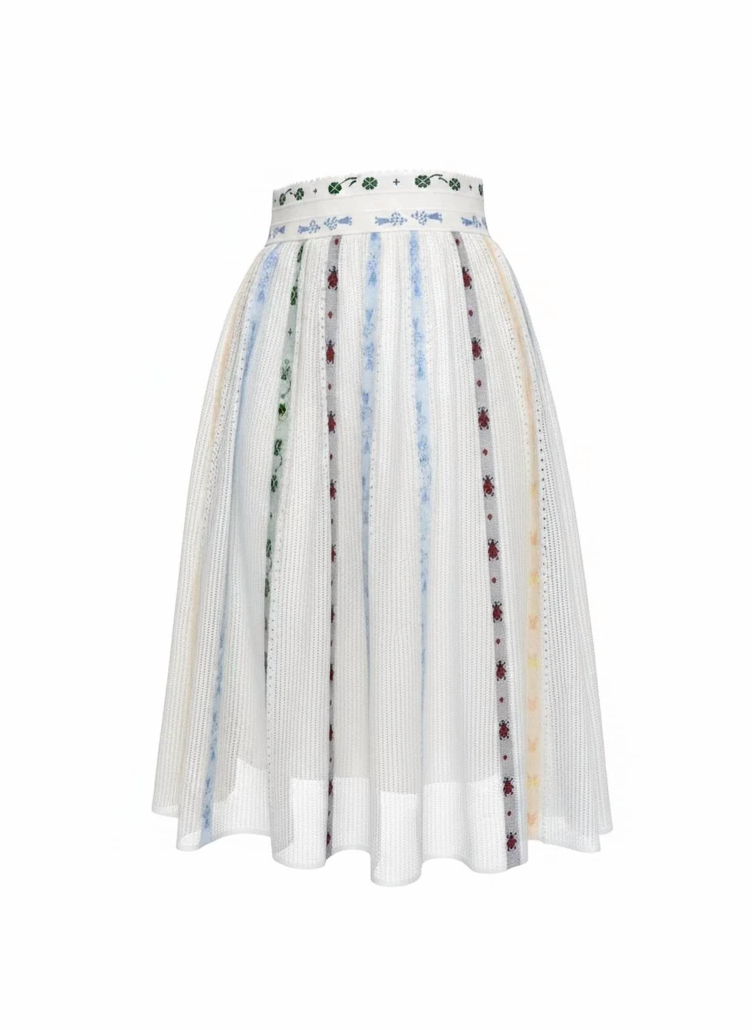 Molli - Esperance Jacquard Midi Skirt