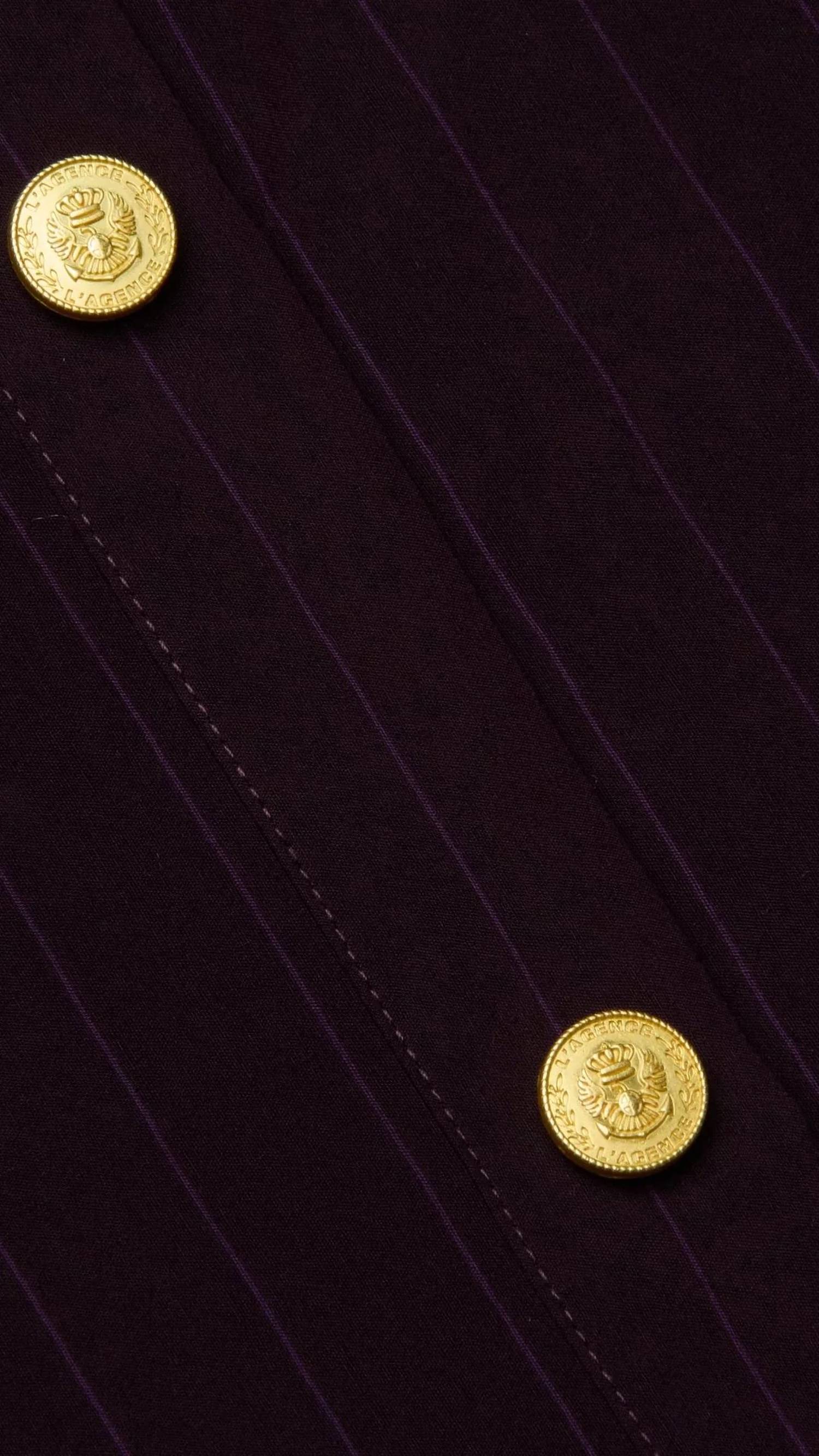 L'Agence - Cosette Pinstriped Shirt