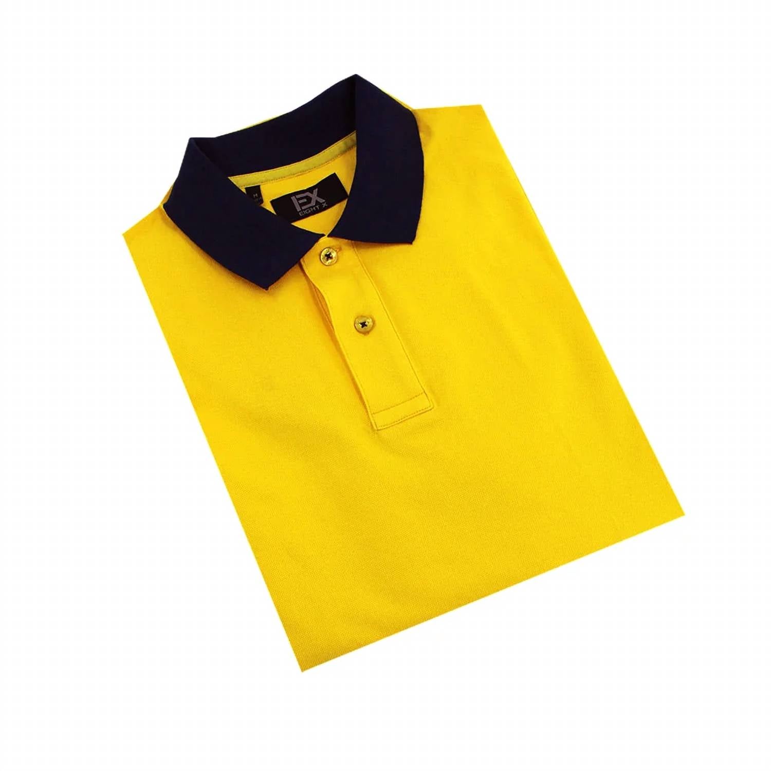 Eight X - Double Sided Grid Print Collar Polo