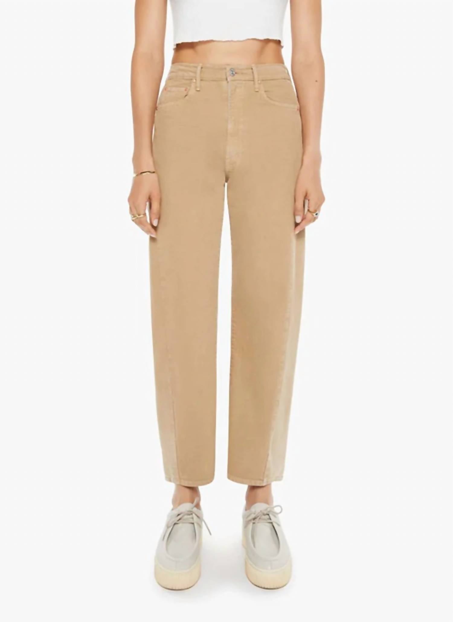 Mother - Half Pipe Flood High Rise Jeans