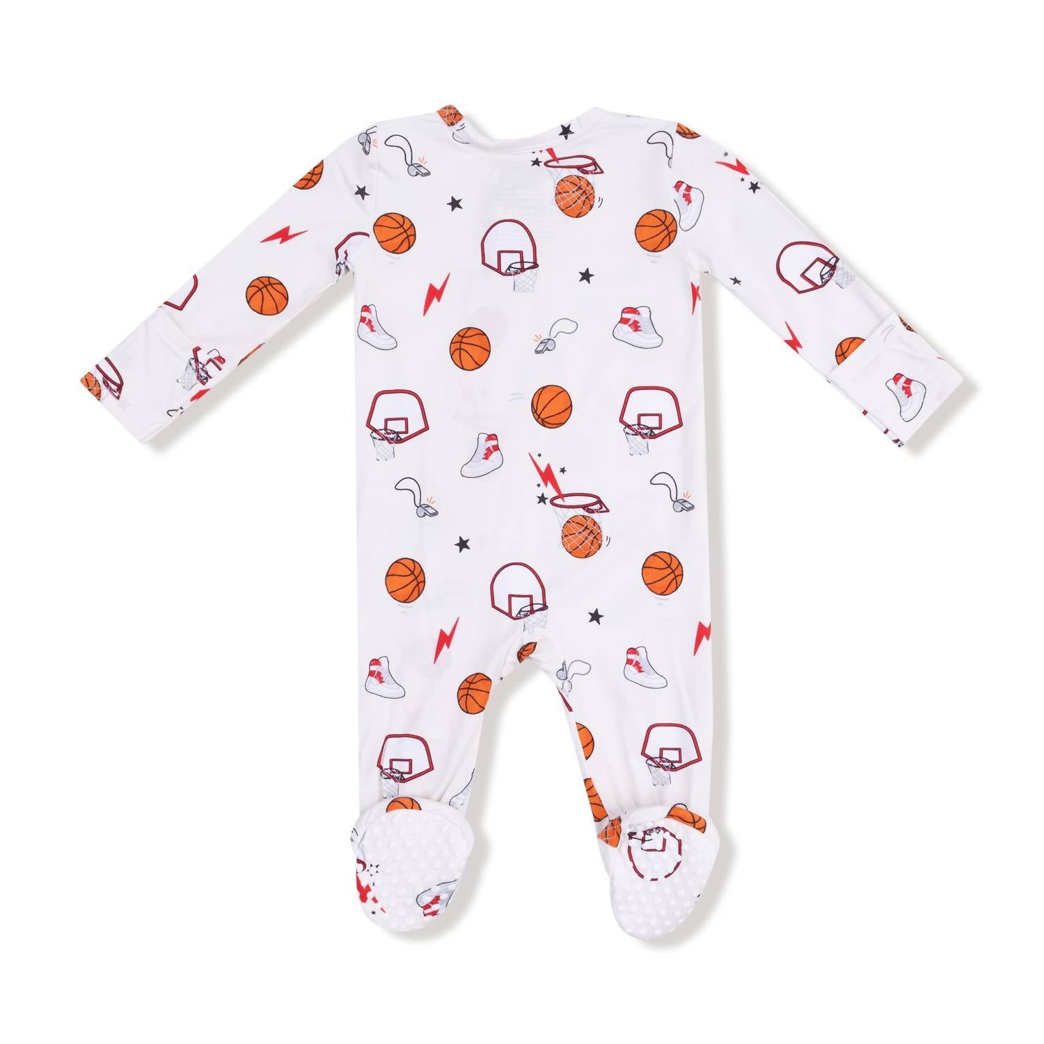 Angel Dear - Boy's Two Way Zipper Footies