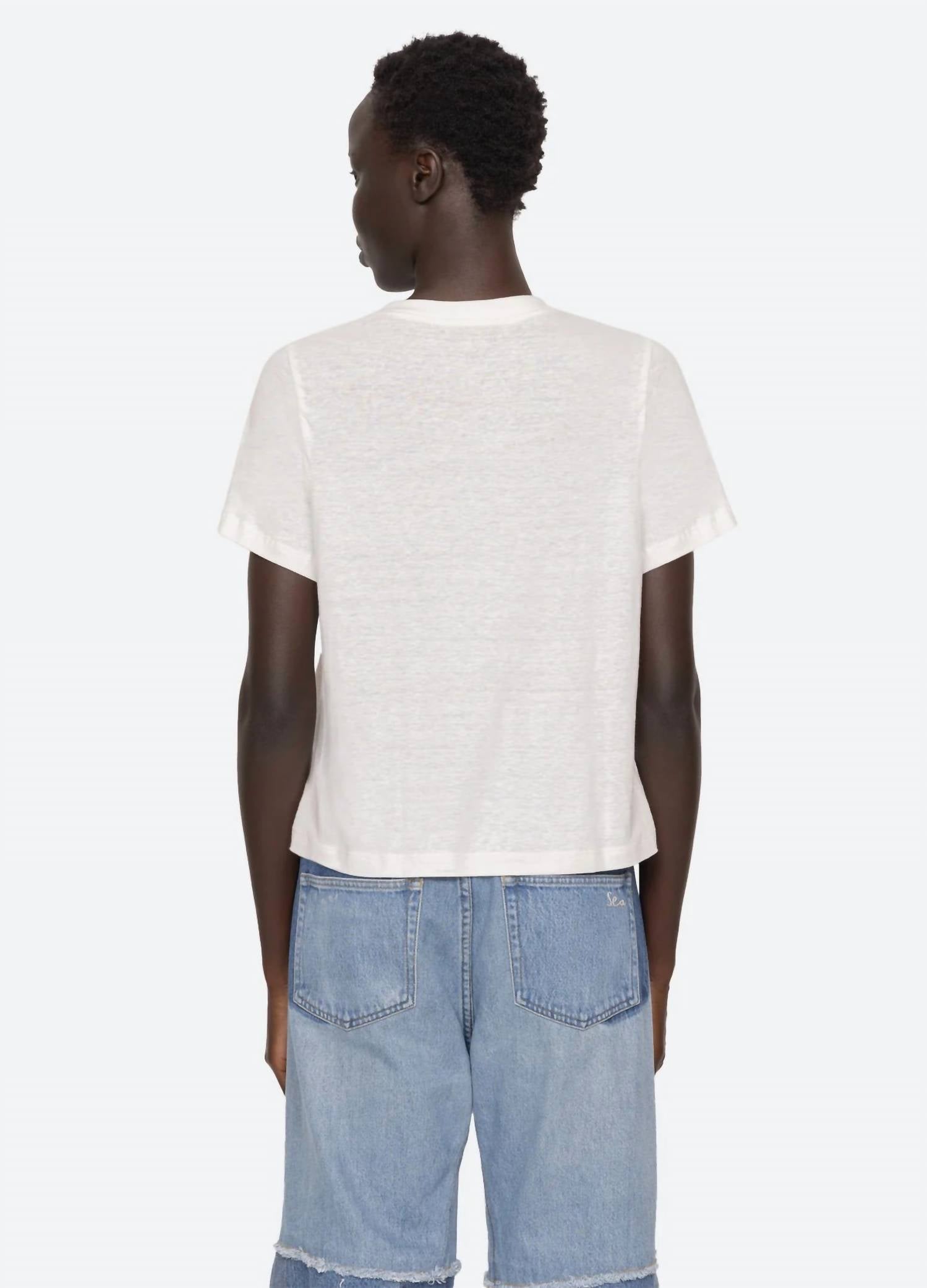 Sea - Adonis Embroidery Tee