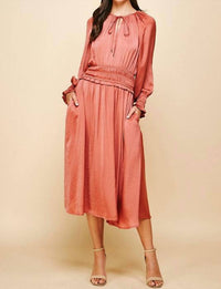 Pinch - Pleated Maxi Dress