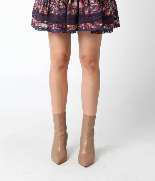 Floral Ruffle Skirt