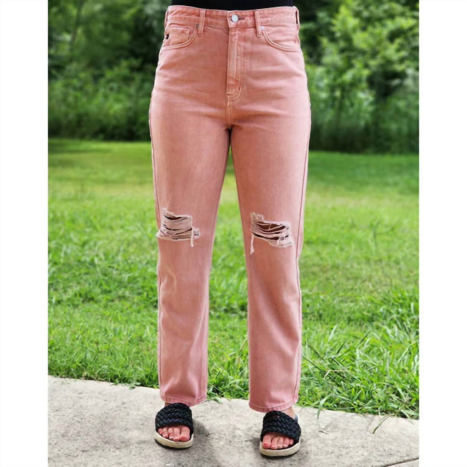 Kancan - Ultra High Rise 90's Straight Jeans