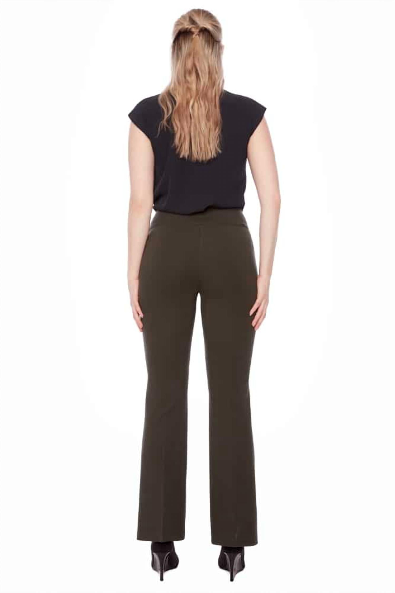 Up! - SOLID PONTE FULL-LENGTH BOOTCUT PANT