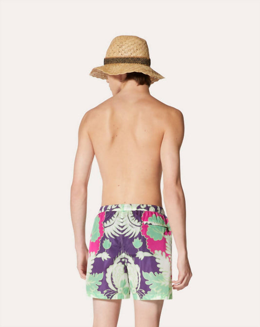 Valentino - World Arazzo Printed Swimwear Short