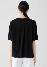 Eileen Fisher - Crew Neck Boxy Tee