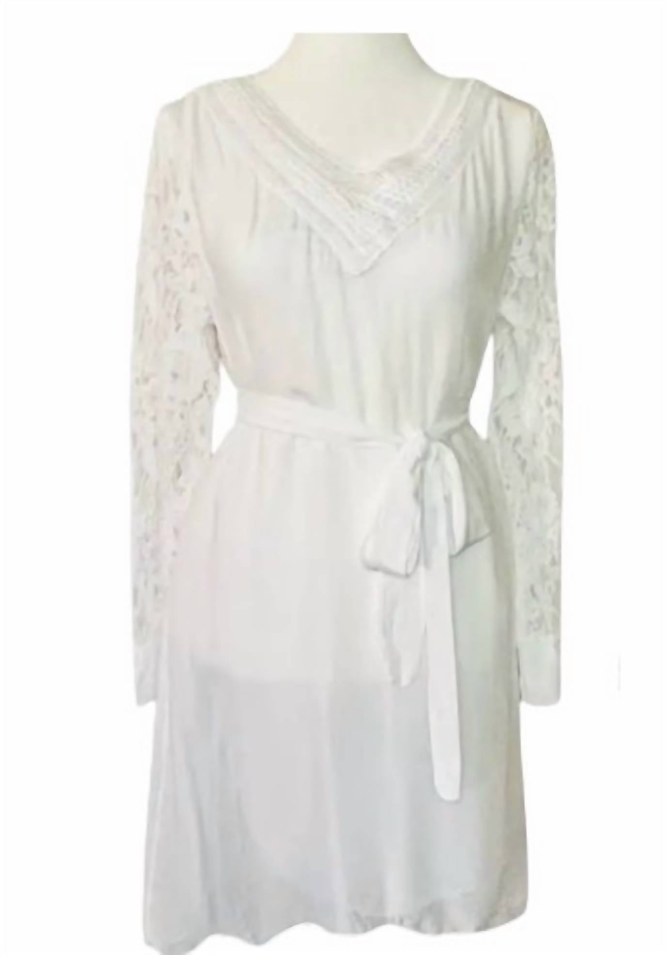 Coton Frais - Women's Cynthia V-neck Dress