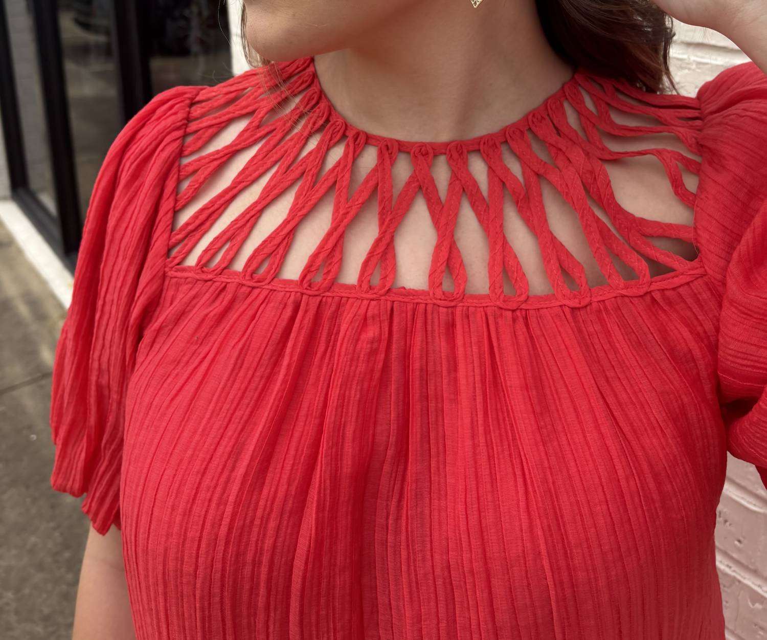 Joy Joy - Puff sleeve dress
