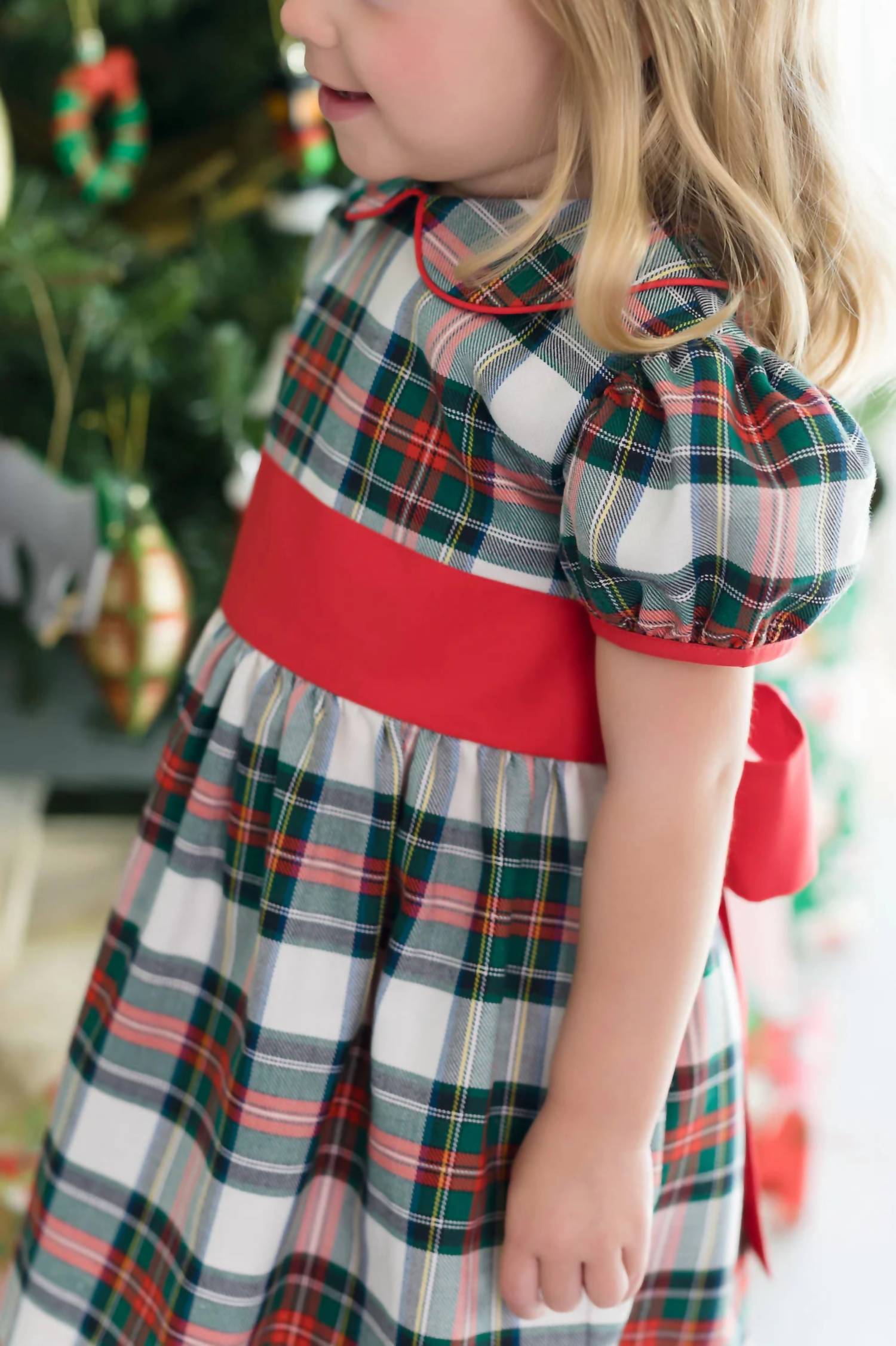 The Beaufort Bonnet Company - Girl's Cindy Lou Sash Dress