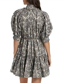 Zimmermann - Wylie Lantern Cotton Mini Dress