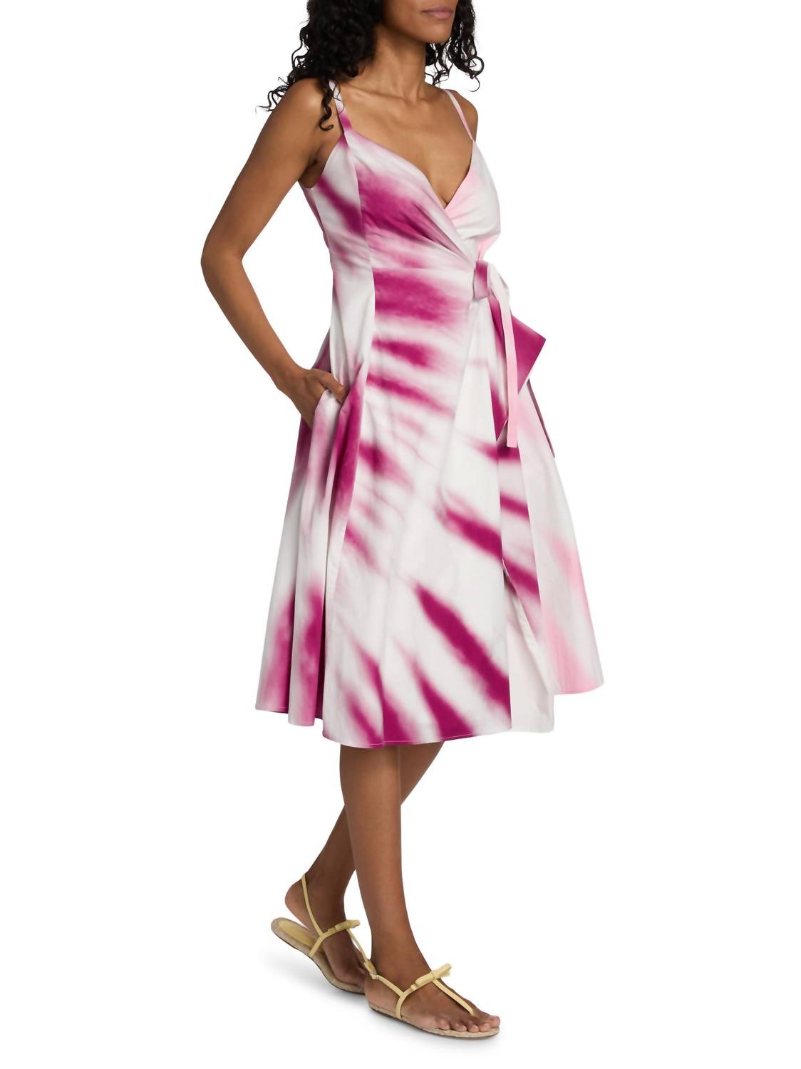 Rosie Assoulin - Thats A Wrap! Midi Dress