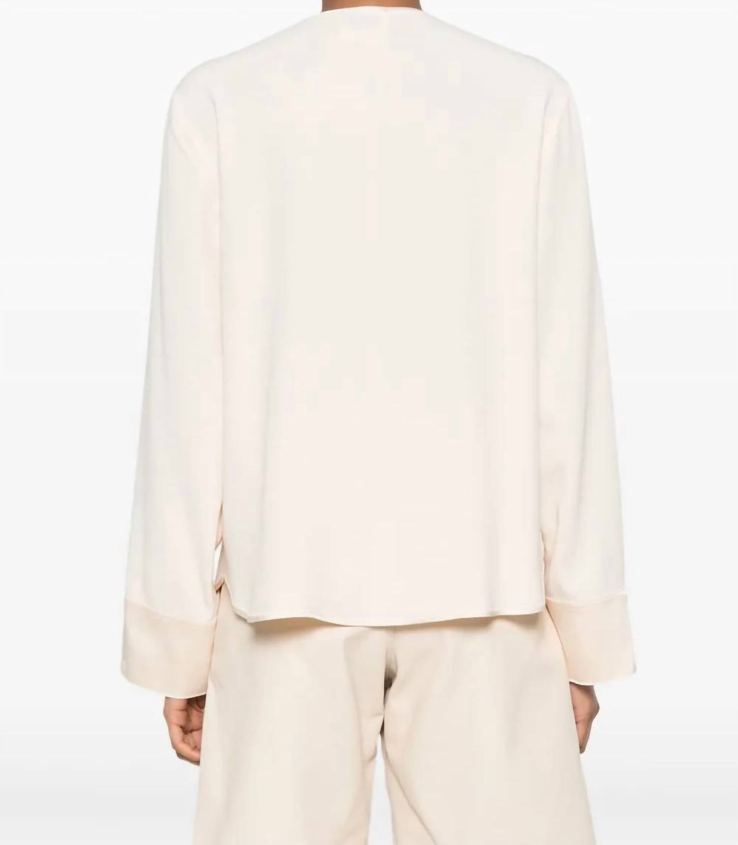 Forte Forte - Envers Satin Long Sleeves Top