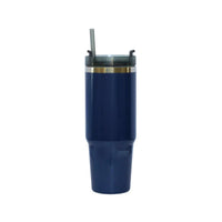 Creative Gifts International - Stainless Steel Tumbler with Straw