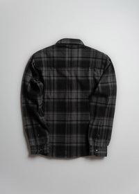 Iron & Resin Men's Slab Shirt in black - men's shirt - detail view