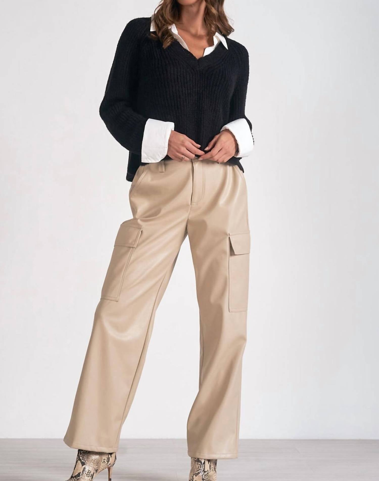 Elan - Layered Look Sweater