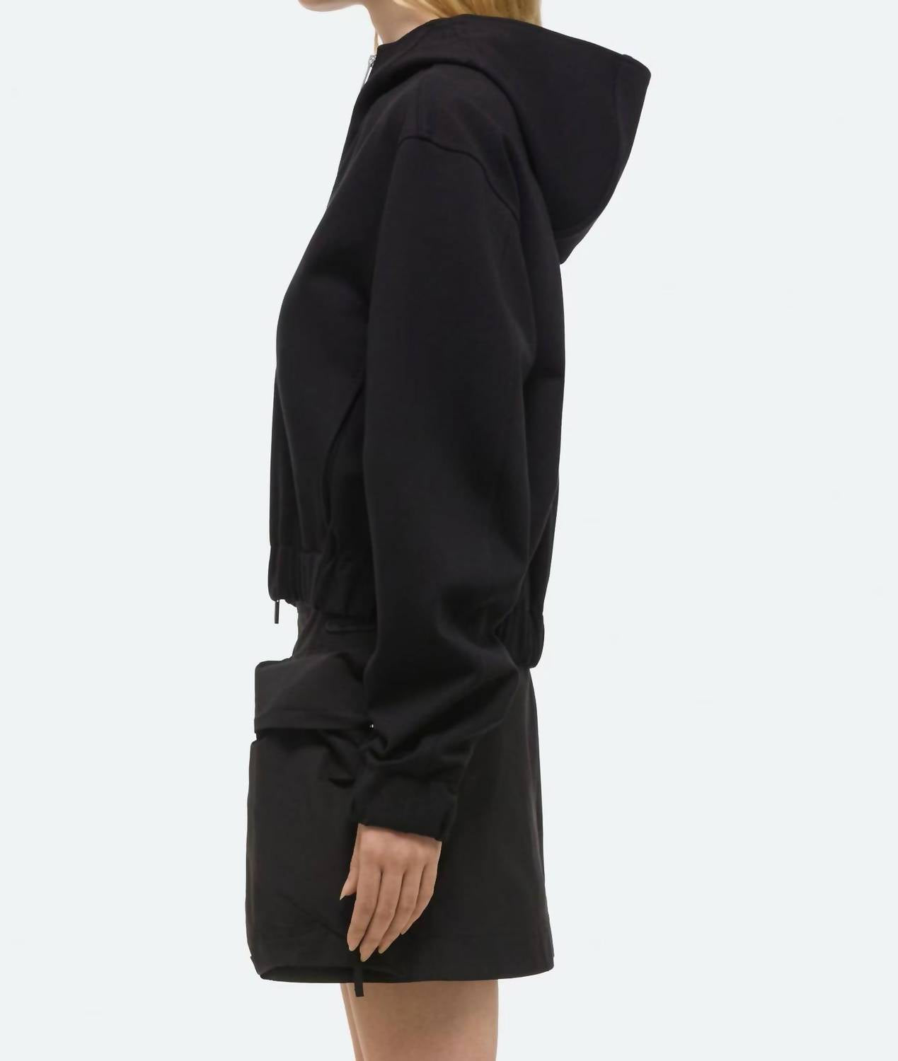 Helmut Lang - Hooded Ponte Knit Jacket