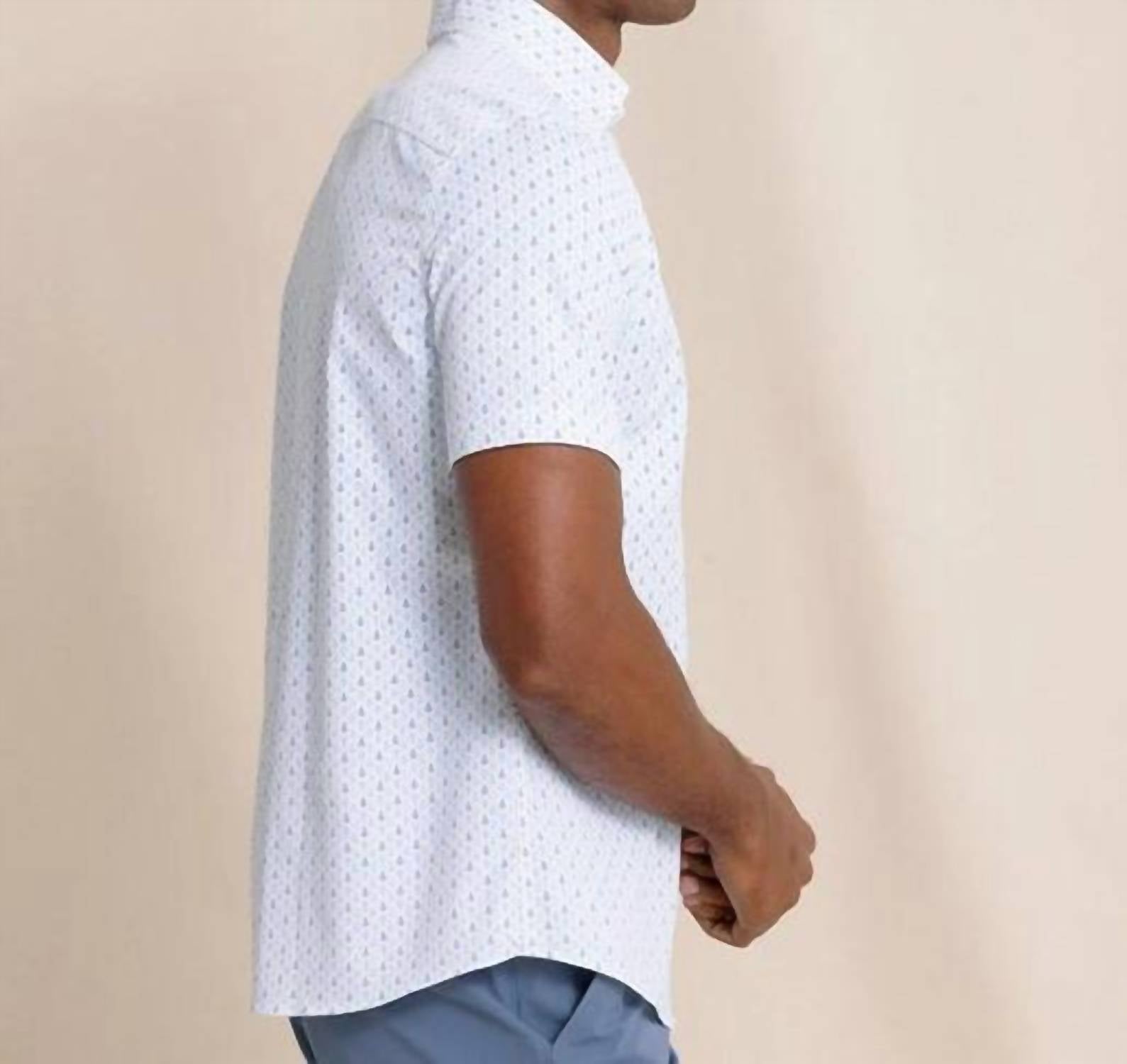 Southern Tide - Anchors Away Intercoastal Short Sleeve Sport Shirt