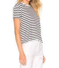 Atm - Jersey Stripe Boy Short Sleeve Top