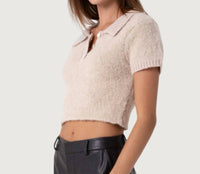 Beige Botany - Avery Top